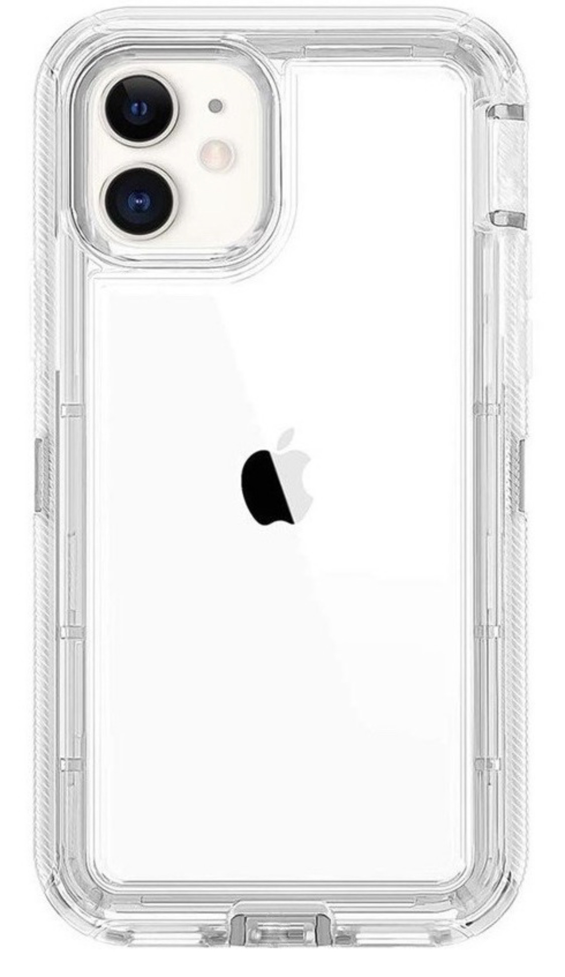 funda uso rudo para IPhone 11 pro max tipo otterbox transparente calidad premium