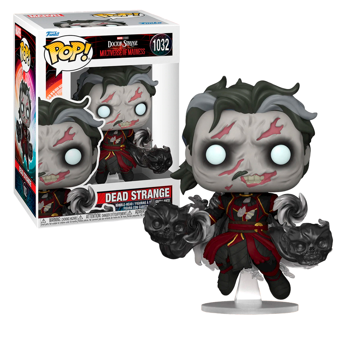 Funko Pop Doctor Strange Zombie #1032 Multiverso De Locura Marvel