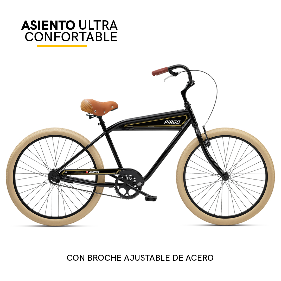 Asiento Bicicleta Montaña Ultra Confortable Café