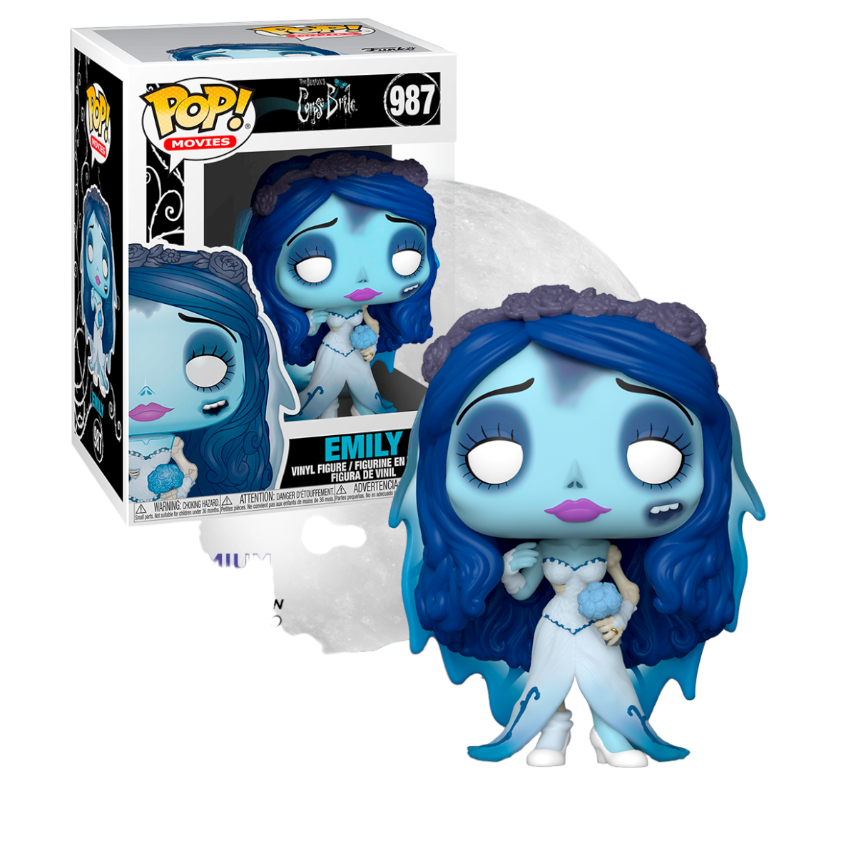 	Funko Pop! Movies:Corpse Bride - Emily #987 