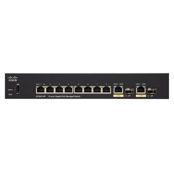 Cisco Conmutador Ethernet Cisco SF352-08P 8 Puertos Gestionable - 3 Capa compatible