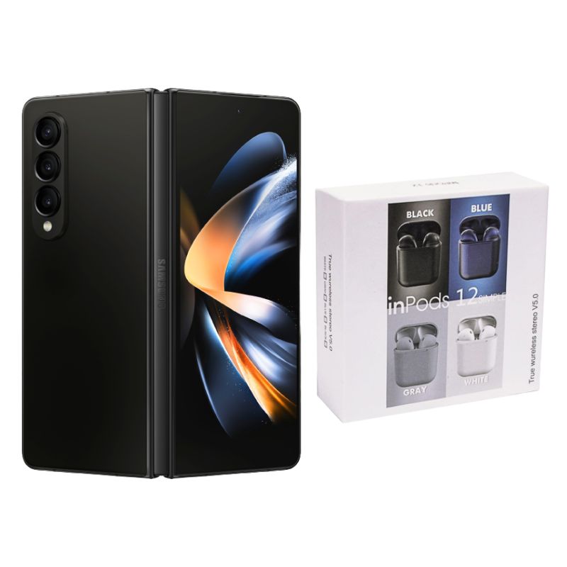 Galaxy Z Fold4 256GB Negro Nuevo Snapdragon + Audífonos Genéricos