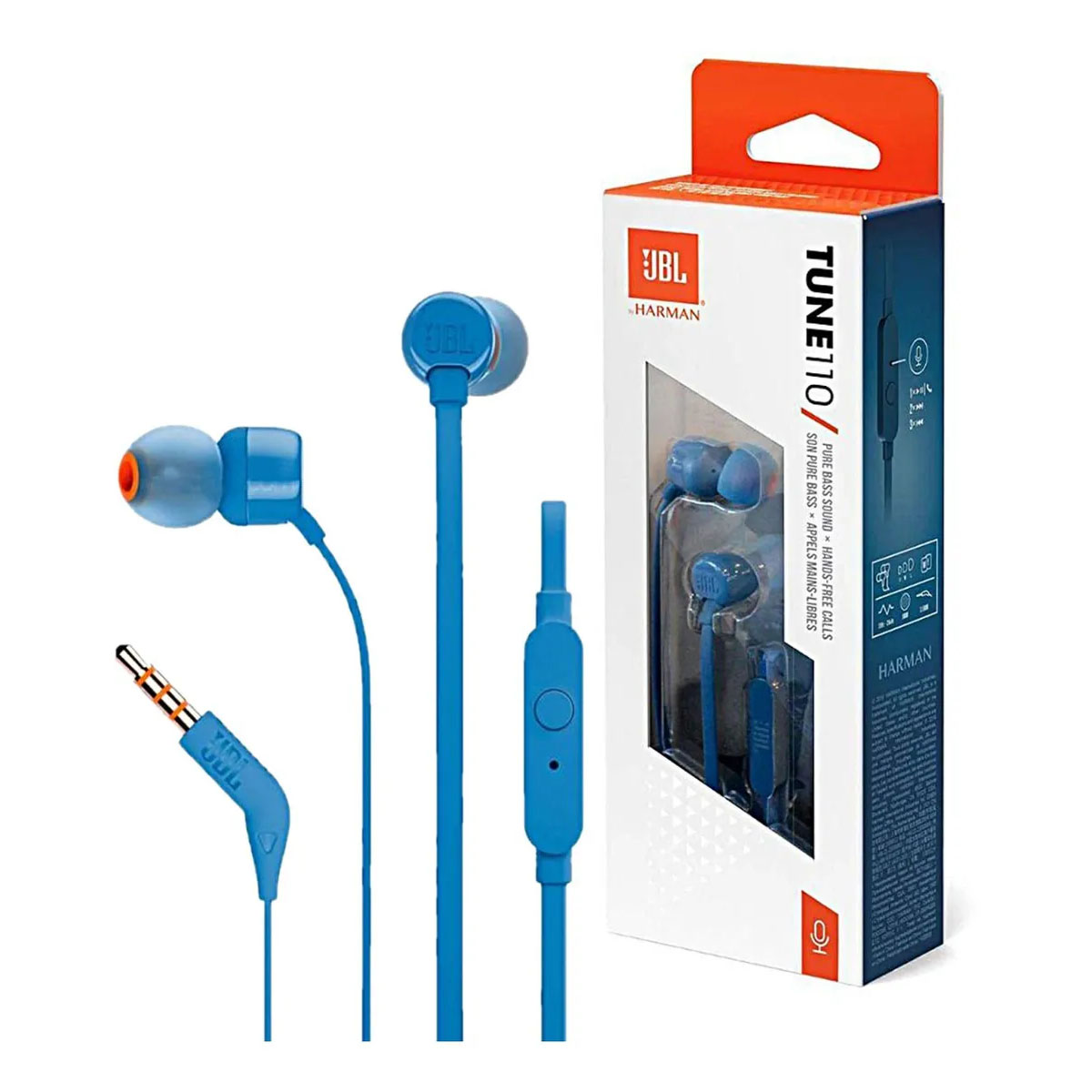 Audifonos Manos Libres In-ear 3.5mm de Chicharo Super Bass Jbl Originales