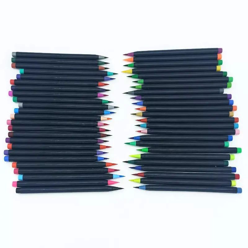 Plumones Punta Pincel Lettering Acuarelables Acuarela Dibujo