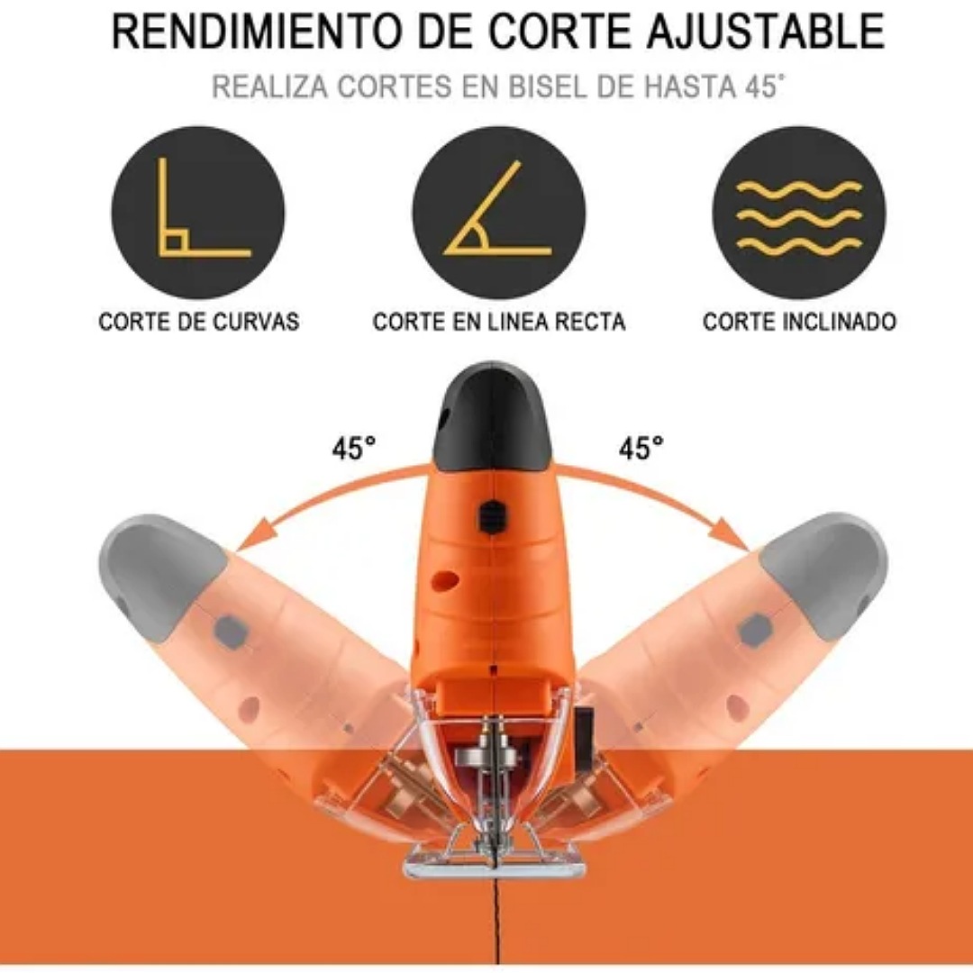 Sierra Caladora Prof. 710 W 5pieza (s) Cuchi Con Estche