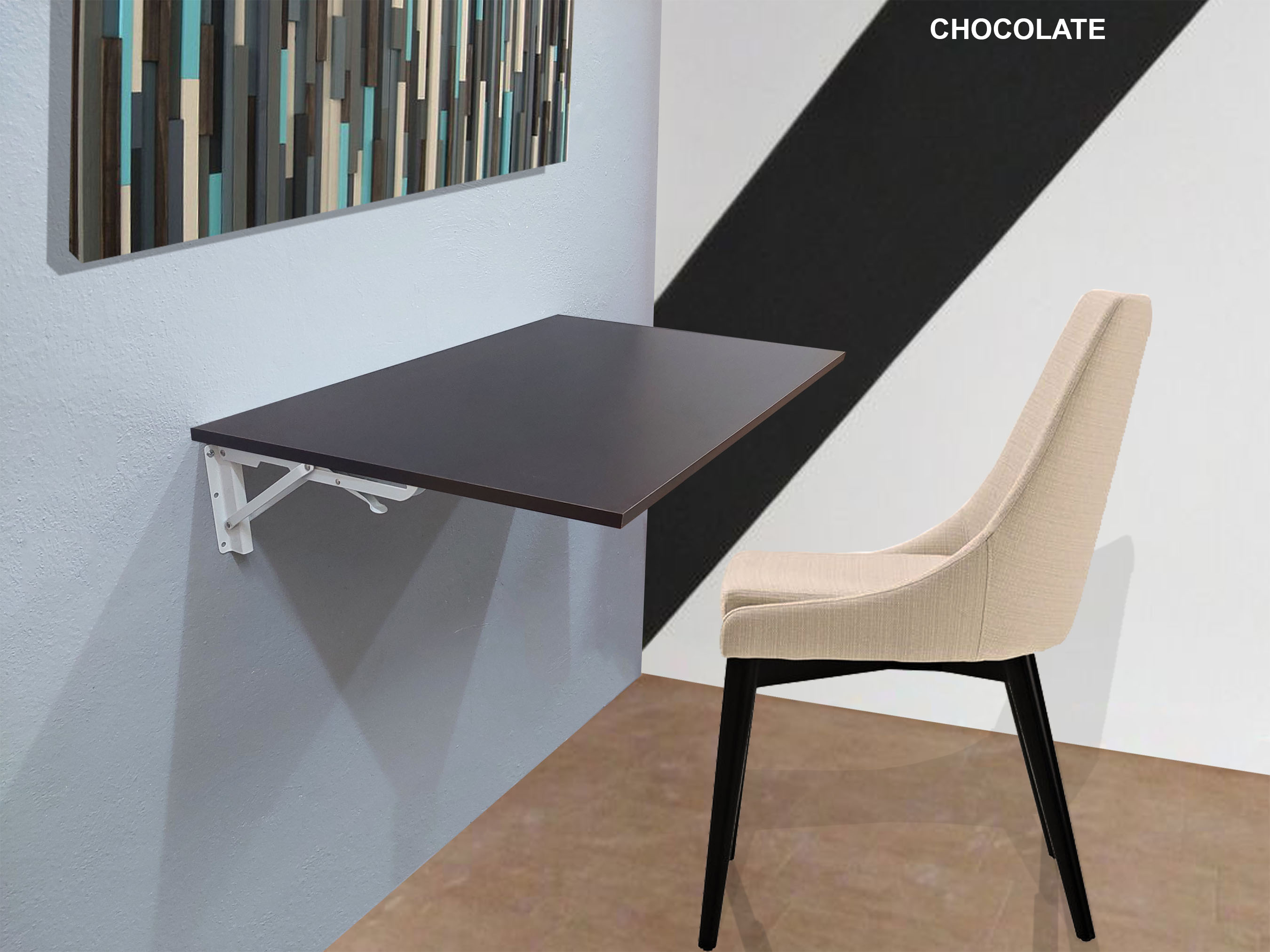 Mesa Escritorio Abatible, Mueble Abatible, Moderno, Oficina