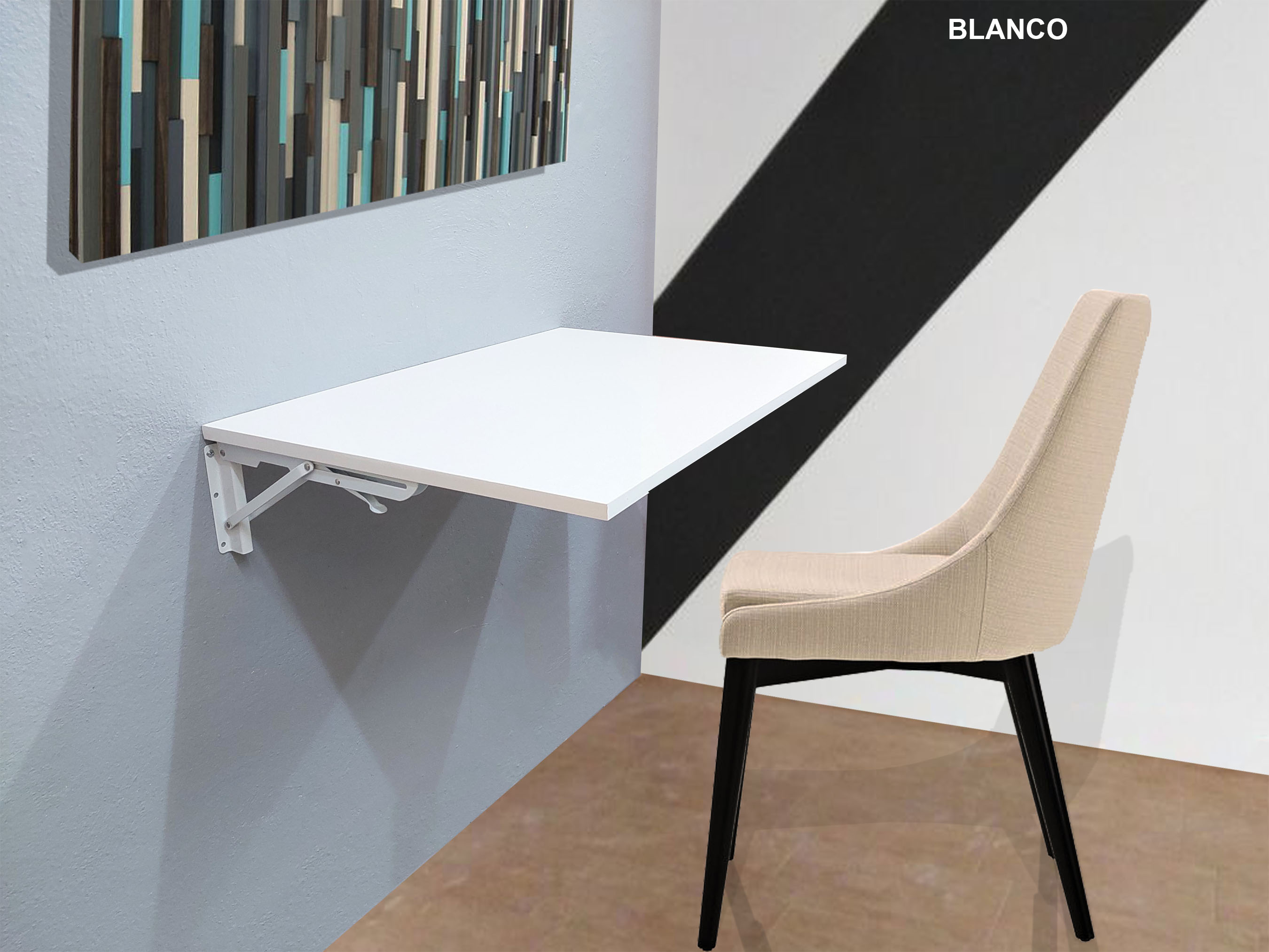 Mesa Escritorio Abatible, Mueble Abatible, Moderno, Oficina