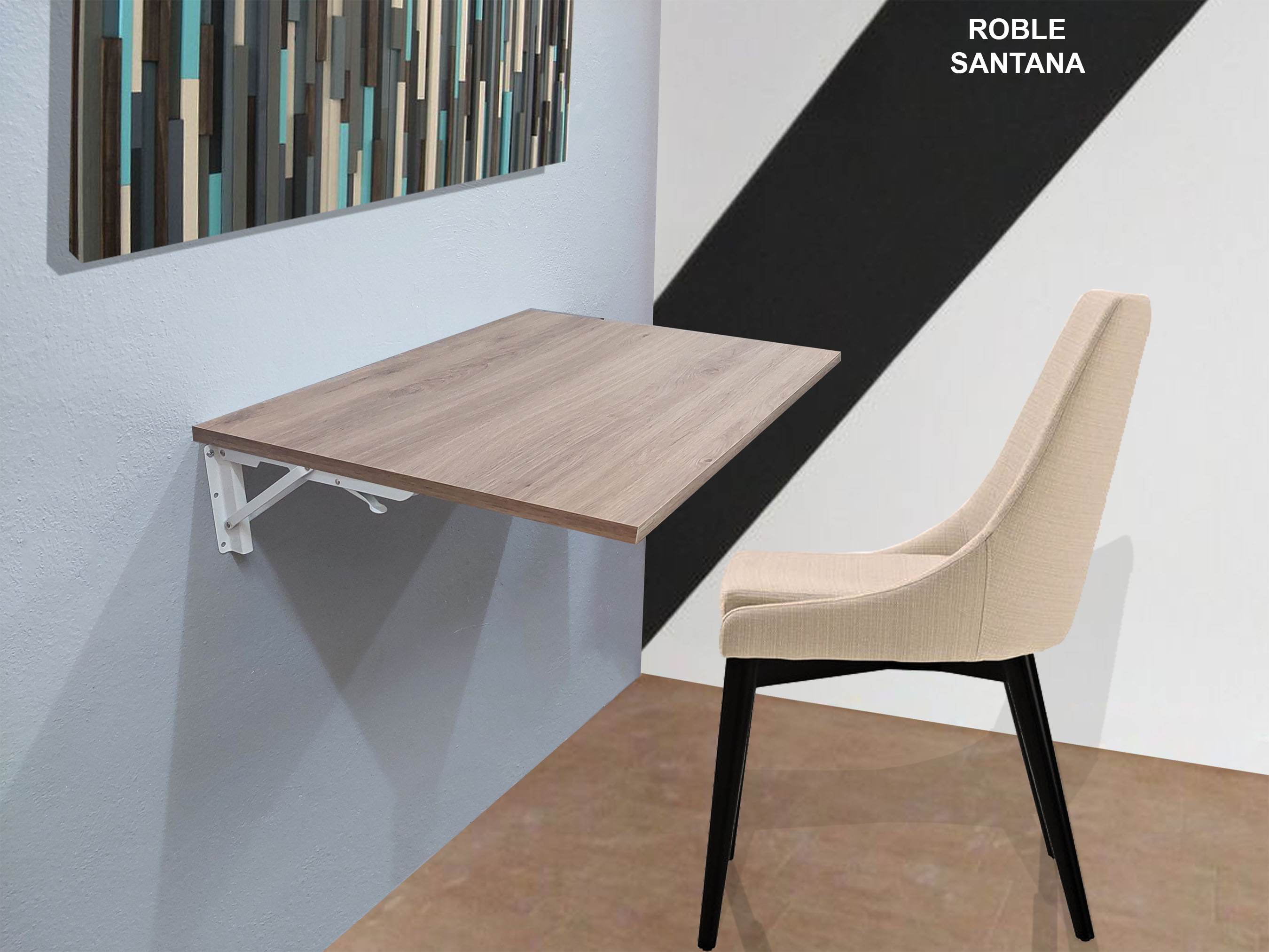 Mesa Escritorio Abatible, Mueble Abatible, Moderno, Oficina