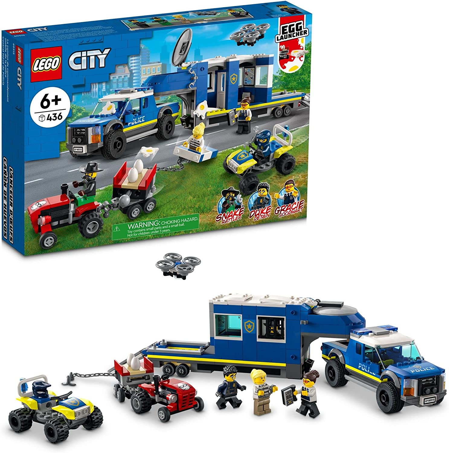Lego City 60315 Central Móvil De Policía.