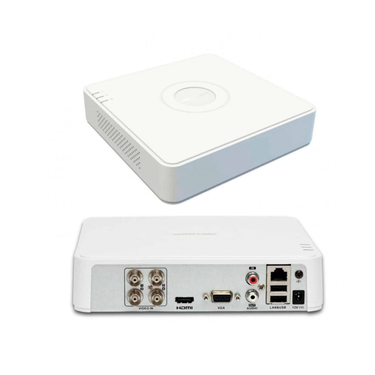 DVR EPCOM de 4 canales 1080P, salida FULL HD, un canal mas IP