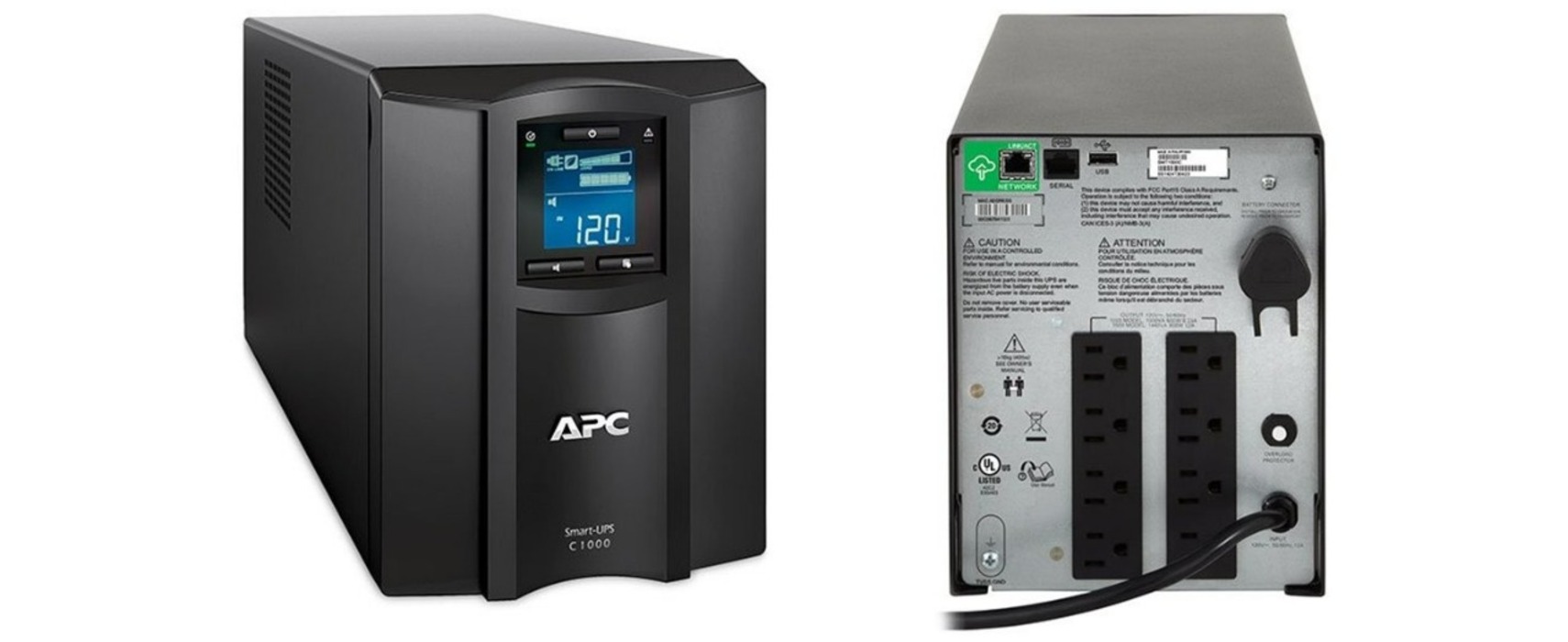 APC UPS de línea interactiva APC by Schneider Electric Smart UPS  1kVA/600W 