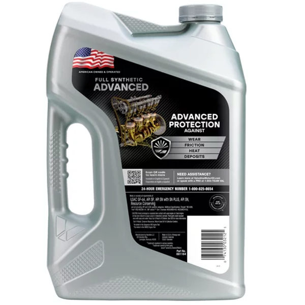 Valvoline Advanced Full Synthetic 5W-30 Motor Oil 5 QT