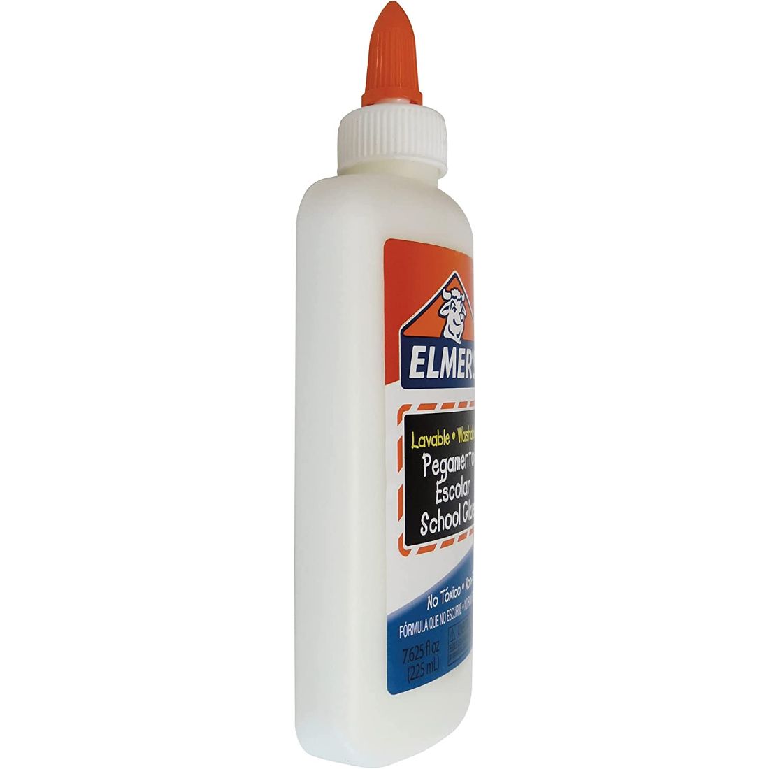 Elmer's Pegamento líquido escolar blanco, lavable, 225 onzas, 1 unidad
