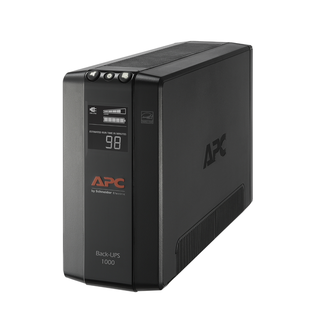 UPS de línea interactiva APC by Schneider Electric Back-UPS Pro BX1000M-LM60 - 1kVA/600W 