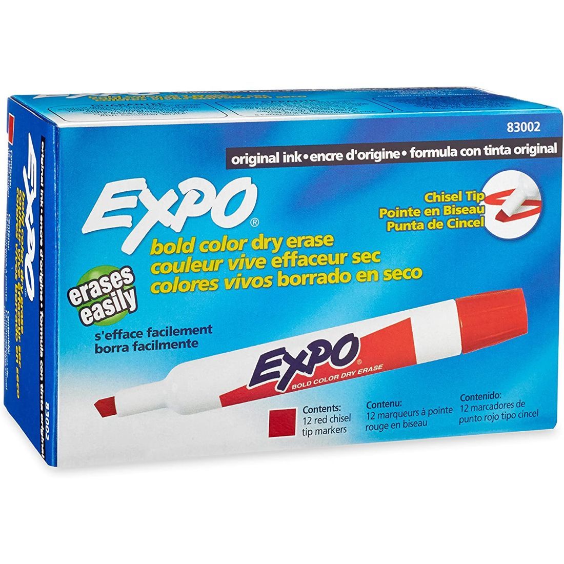 Marcador Borrable Expo Rojo CJX12