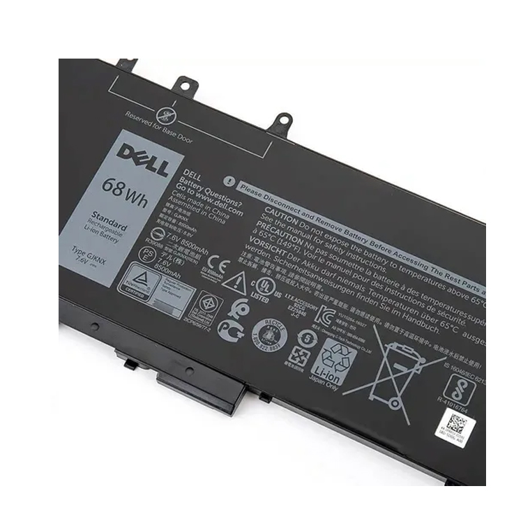 Bateria Original Dell Gjknx 7.6 V 8500 Mah 68 Wh Nueva