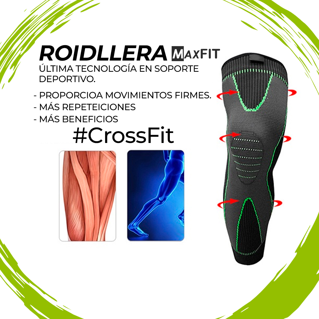 Rodillera Ortopedica Deportiva, Gym, Basket, Maxfit Hx934