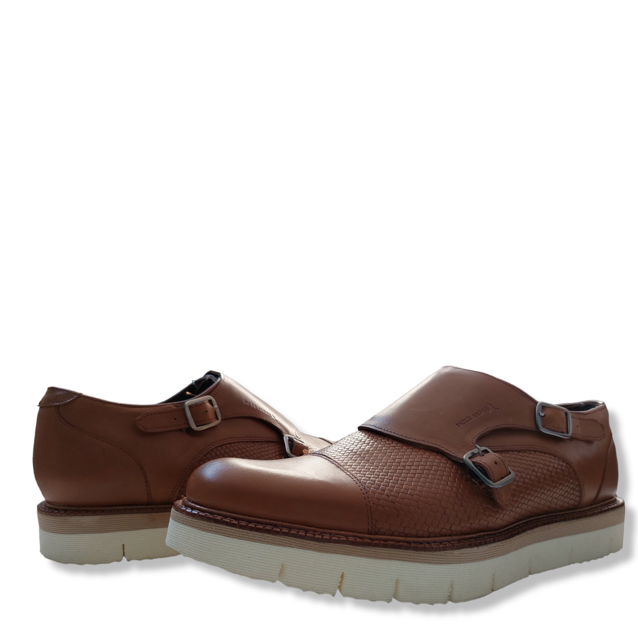 Zapato Choclo Piel Atanado Coñag para caballero Jack's André