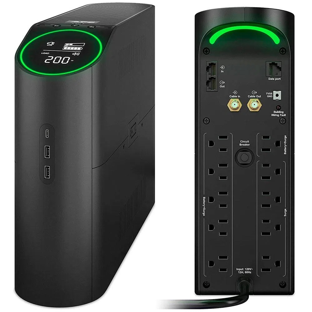 APC UPS de línea interactiva APC by Schneider Electric Back-UPS Pro 