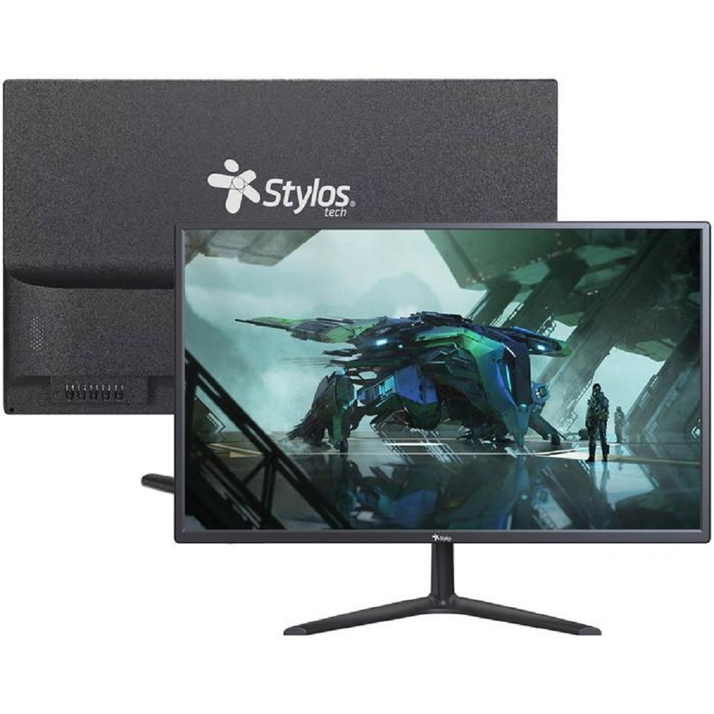 Monitor Stylos 19" Plano 5ms 60Hz HD Resolución 1440x900