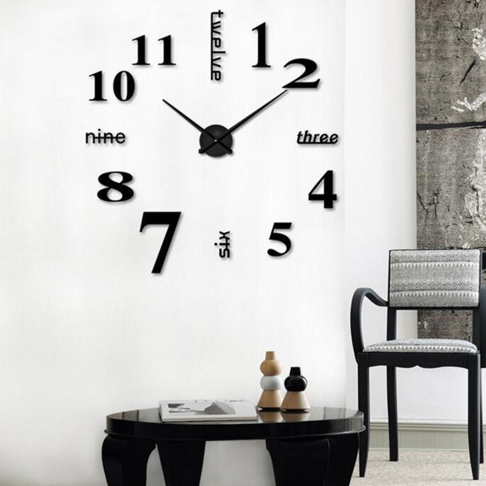Reloj de pared grande DIY reloj gigante cuarzo 90-100cm - DIY-101