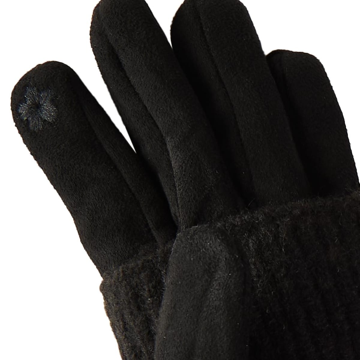 Guantes de moda para mujer marca Holly Land, color negro, mod. 1054996
