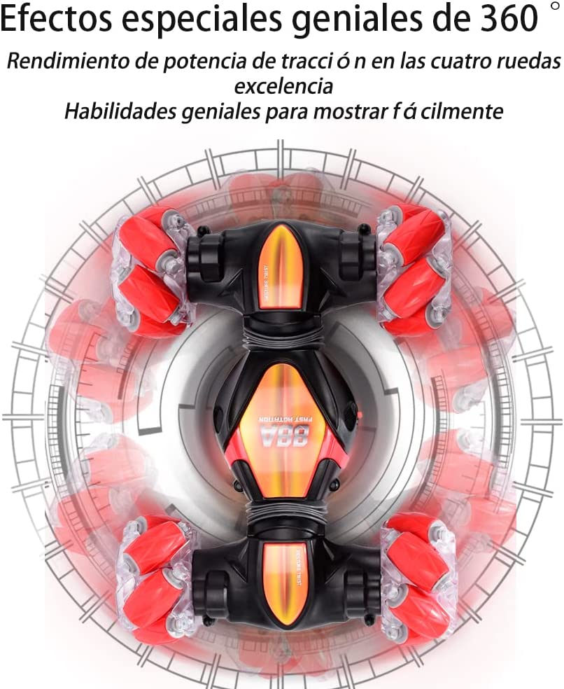 Carro stunt de Control Remoto con control de pulsera