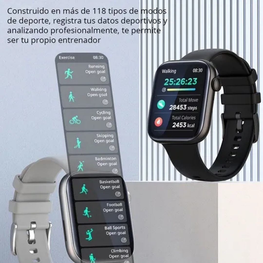 1.81 Reloj Inteligente Hombre Smart Watch Bluetooth Call P45