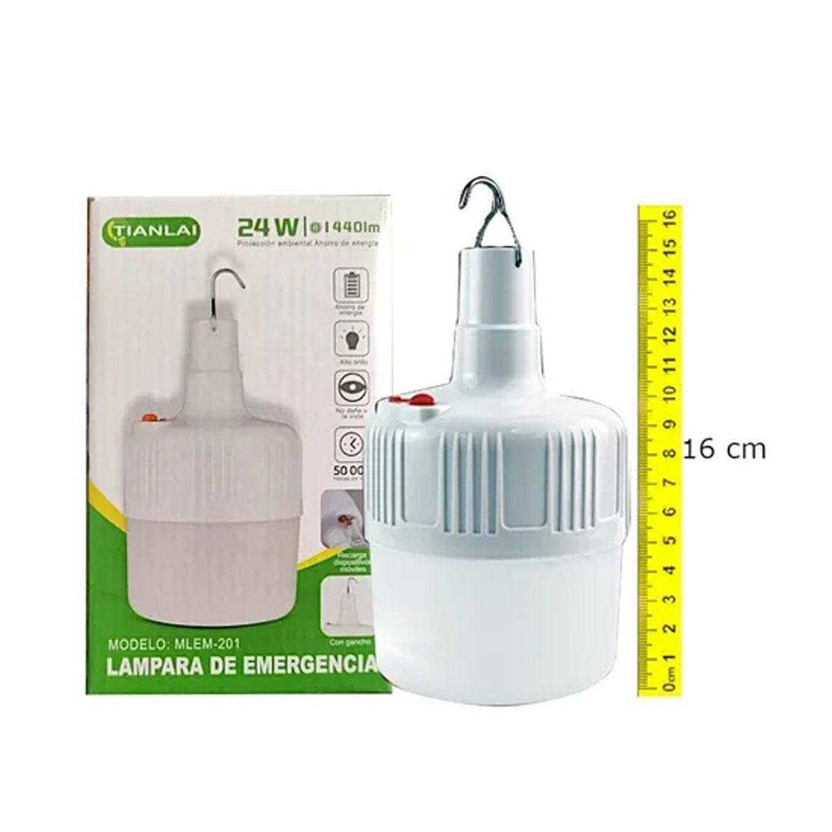 Lámpara de Emergencia Tianlai EM20W24