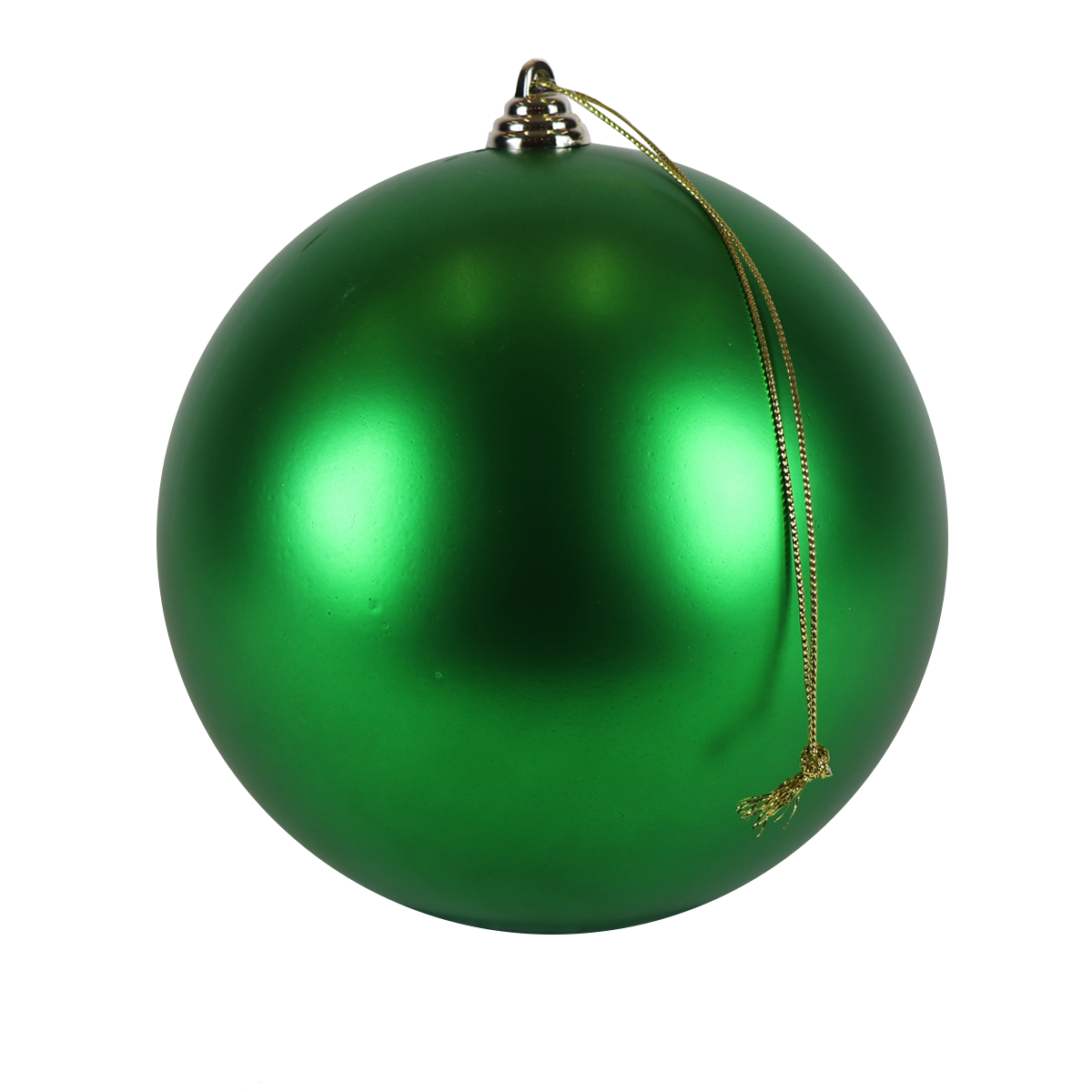 4 pack Esfera Navideña 20cm Dorado Brillante