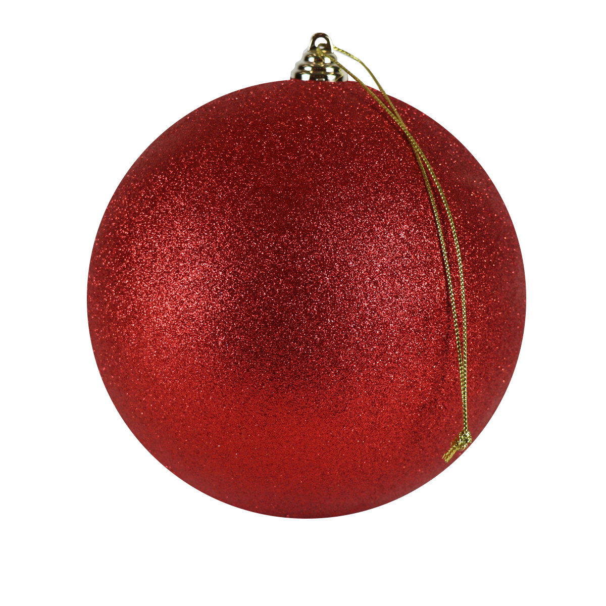 4 pack Esfera Navideña 20cm Dorado Brillante