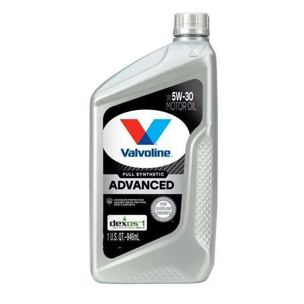 Valvoline Advanced Full Synthetic 5W-30 Motor Oil 1 QT