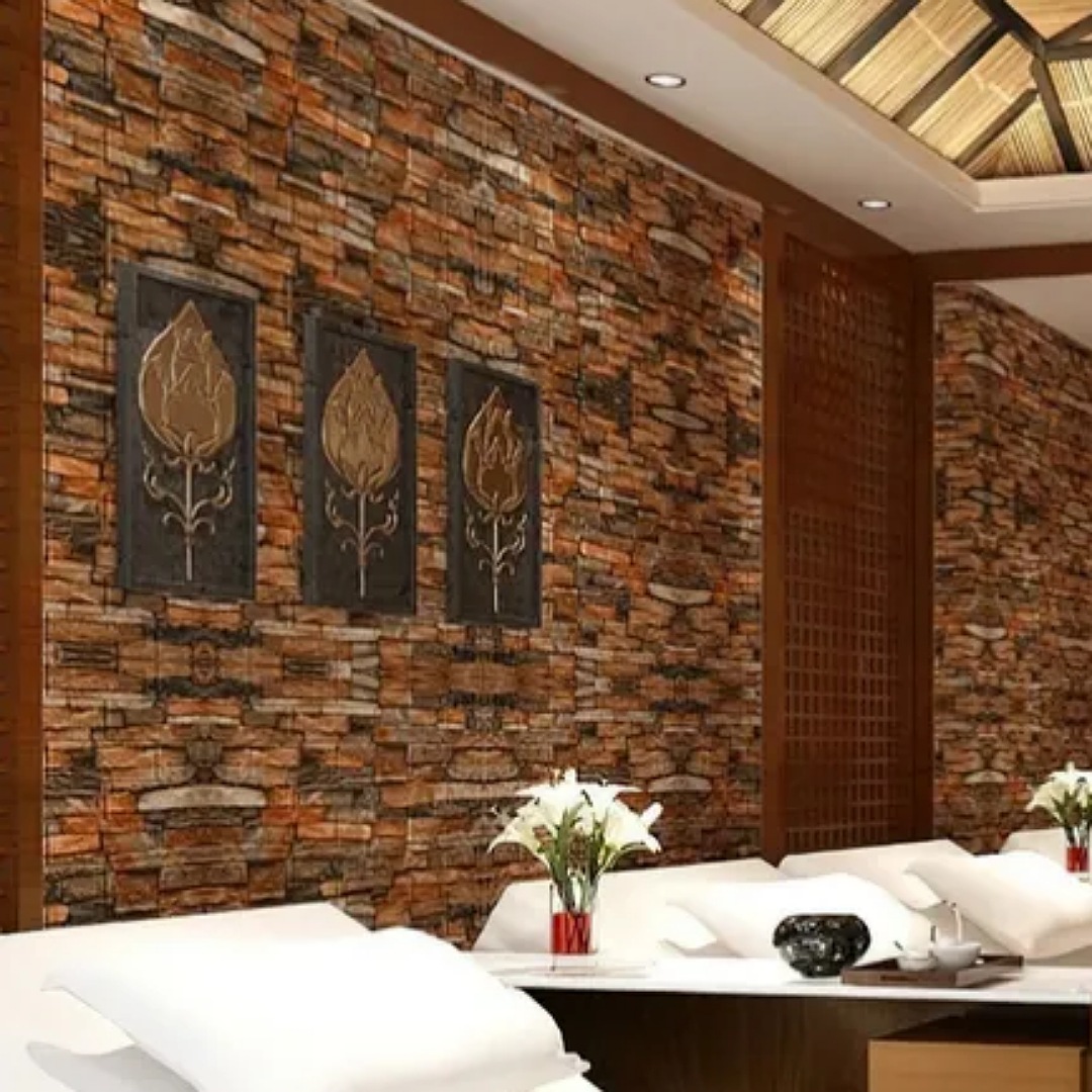 3d Pegatina Pared Patron Ladrillo Espuma Papel Tapiz 35 30cm