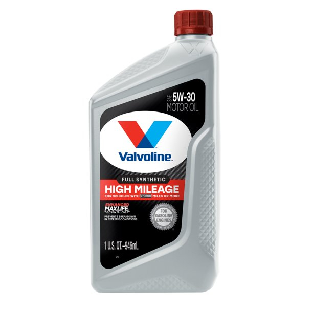 Valvoline Aceite de motor MaxLife 5W-30 totalmente sintético de alto kilometraje 1 QT