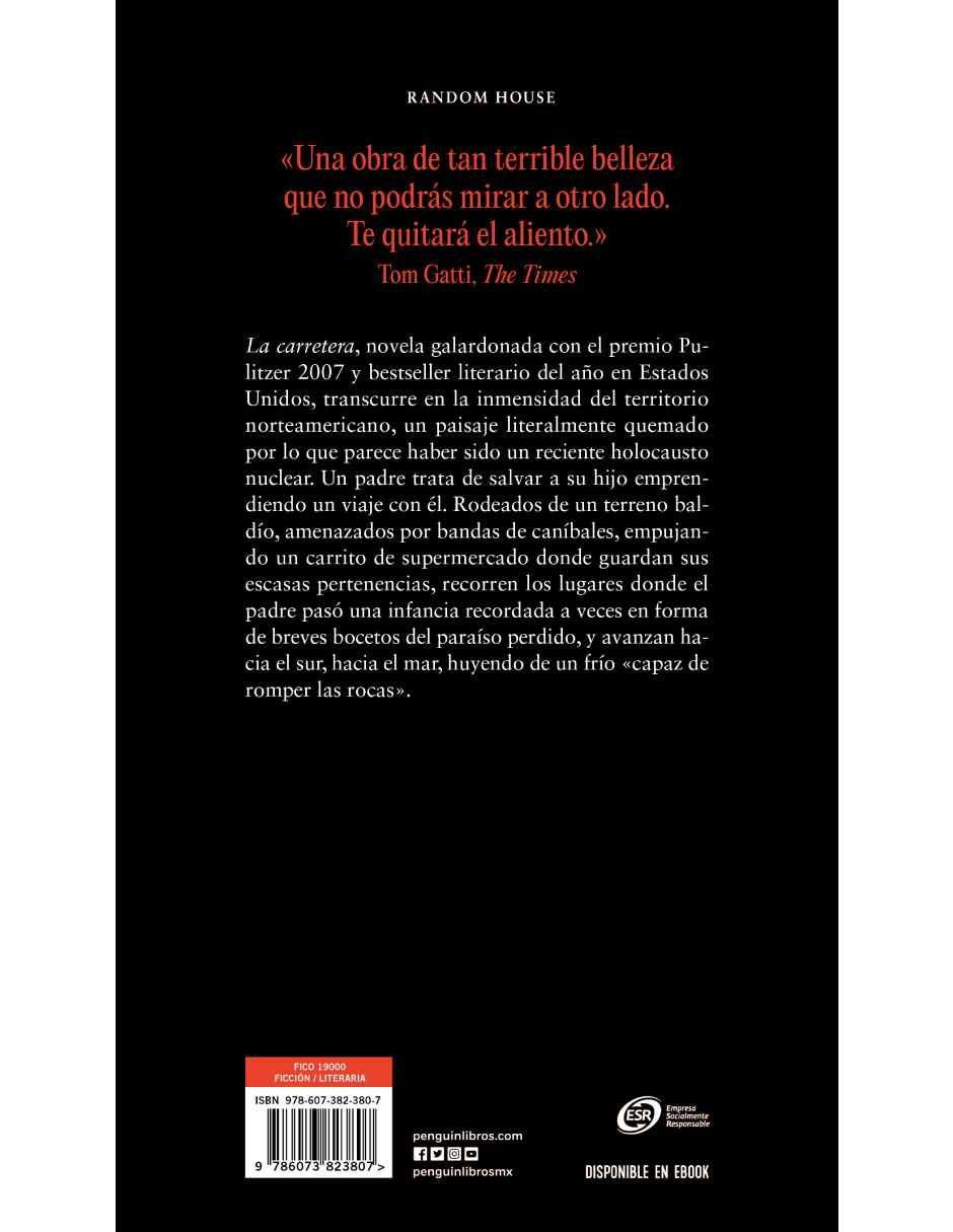 La carretera Autor McCarthy, Cormac