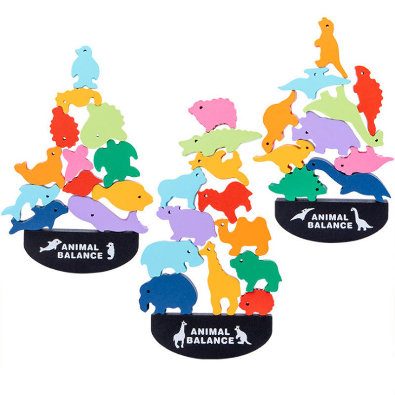 Balanza Del Mundo Animal- Marino juego Didactico Para Niños Y Niñas Juguete animales montessori juego de bloques