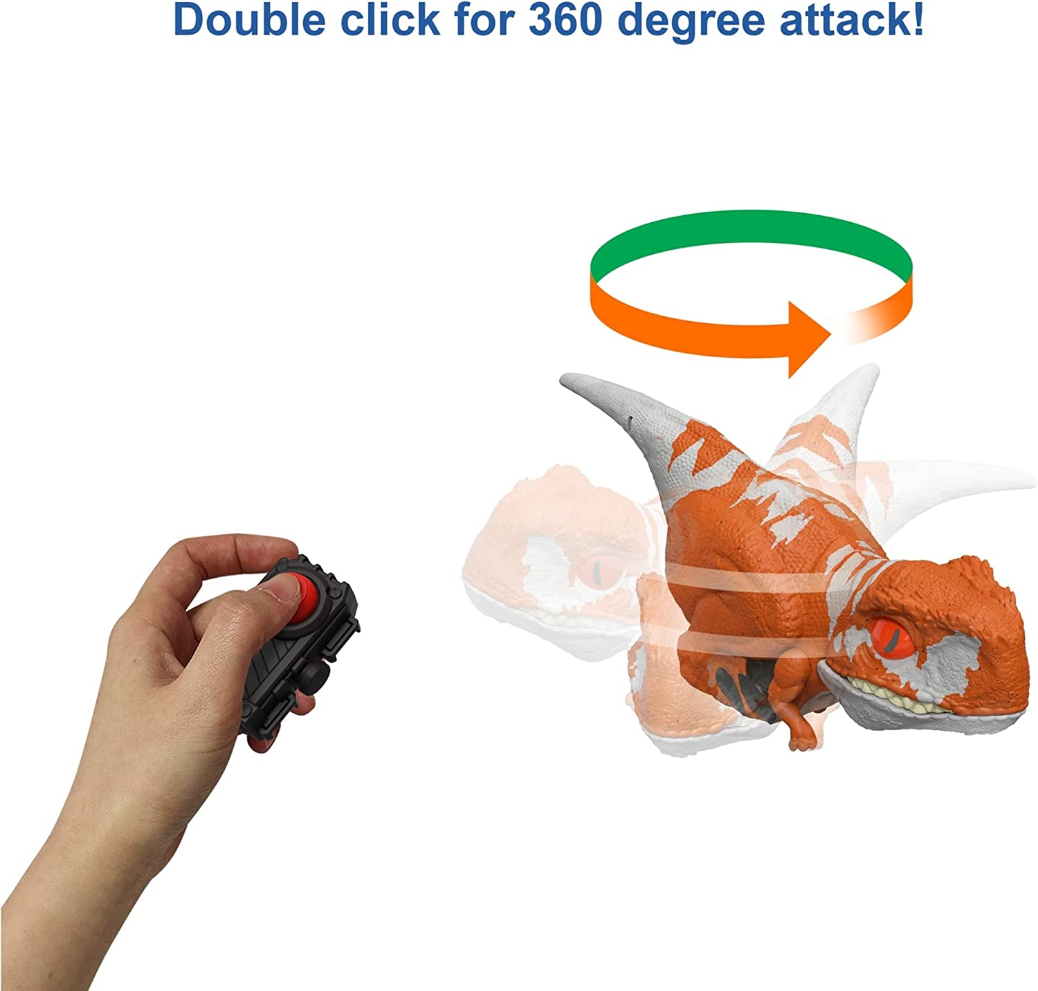 Jurassic World, Click Tracker Speed Dino   Atrociraptor 
