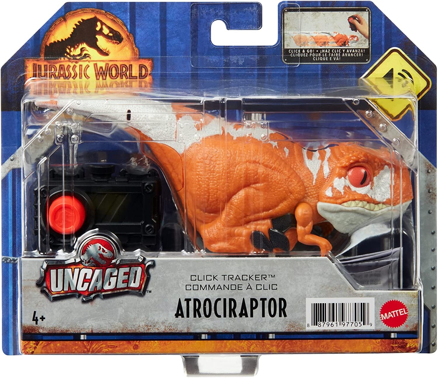 Jurassic World, Click Tracker Speed Dino   Atrociraptor 