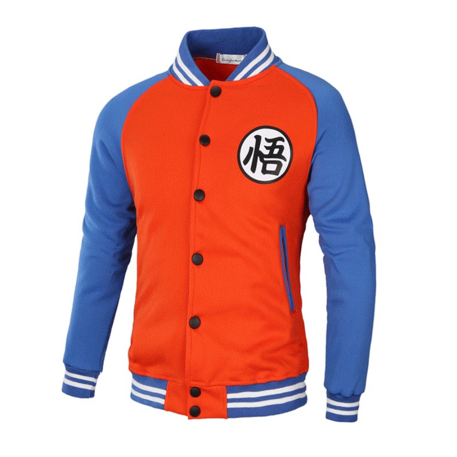 Chamarra Dragon Ball Z Goku XXL Sudadera Chaqueta
