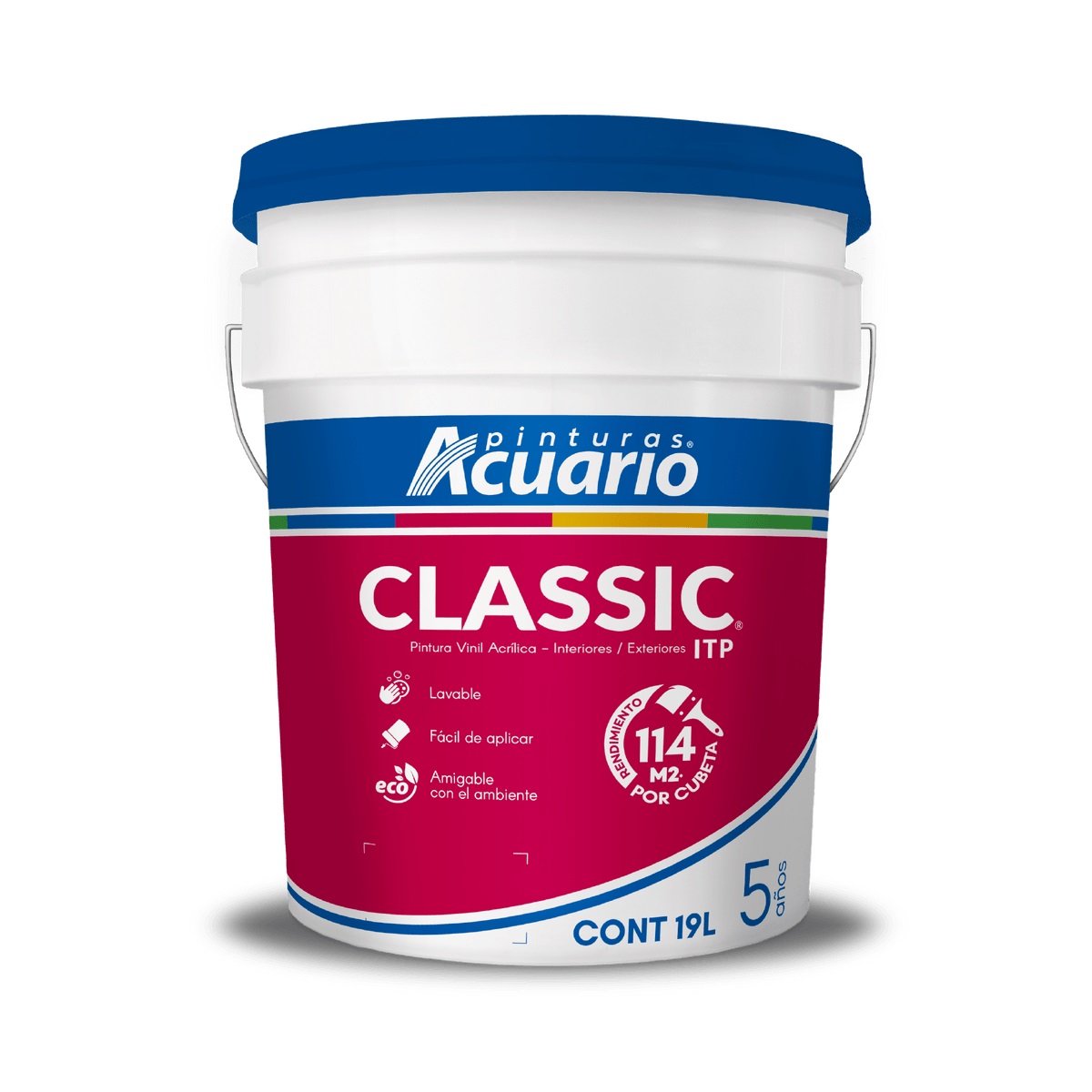 Pintura Classic Color Amarillo Limón Acuario 19lt Va42390