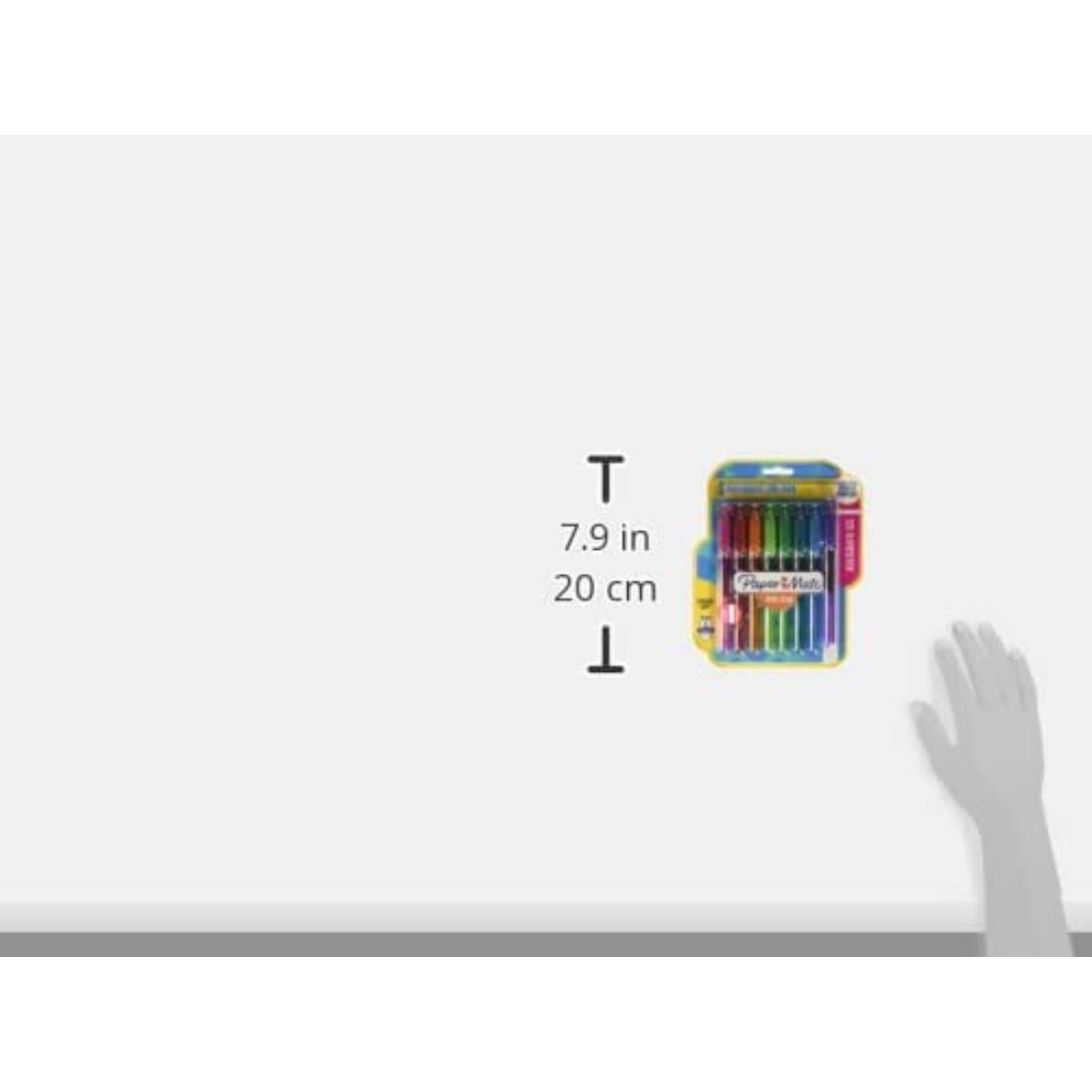 Paper Mate Inkjoy Bolígrafos De Gel De Punta Mediana, 8 piezas