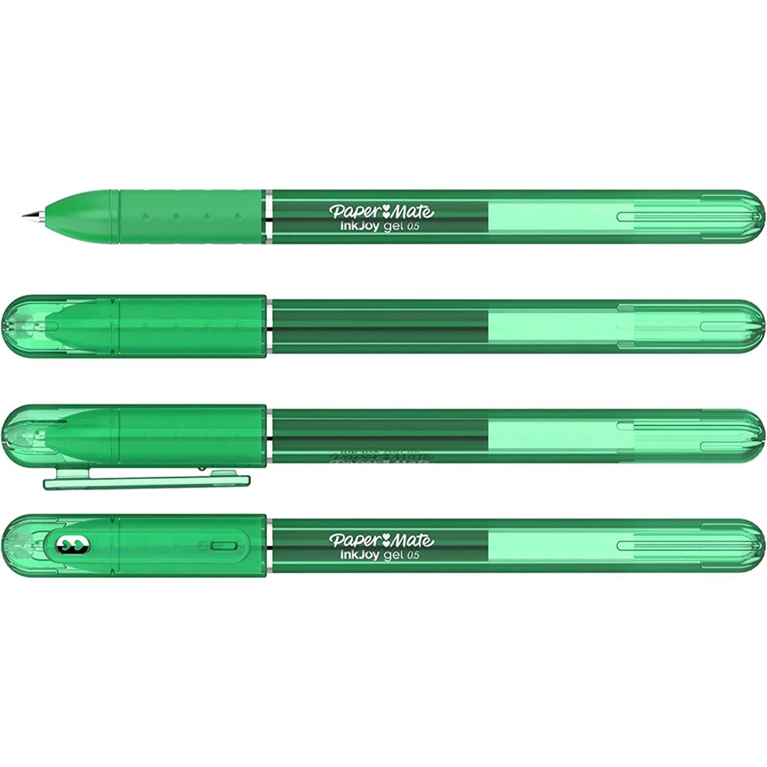 Paper Mate Inkjoy Bolígrafos De Gel De Punta Mediana, 8 piezas