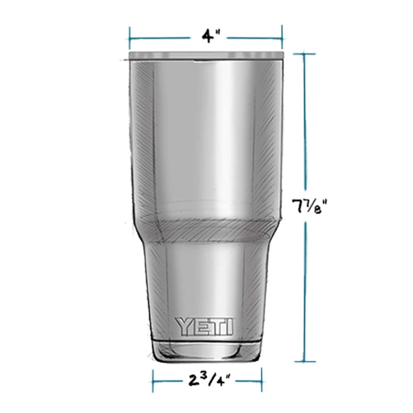 Vaso Termo Edición Limitada Yeti 30 Oz Con Tapa Magslider Verde