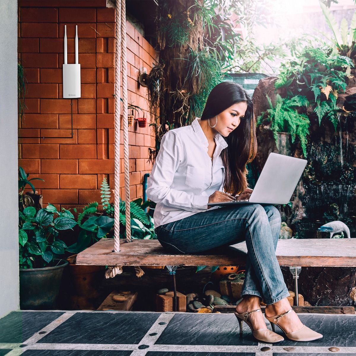 Access Point Wifi Interperie Punto Acceso Red Steren