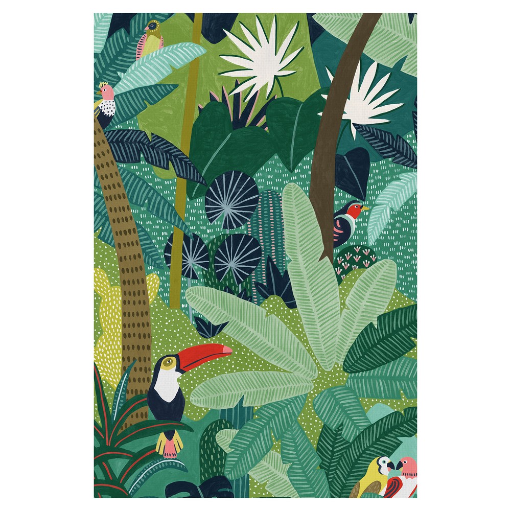 Cuadros Decorativos - Aves tropicales de Kristine Hegre