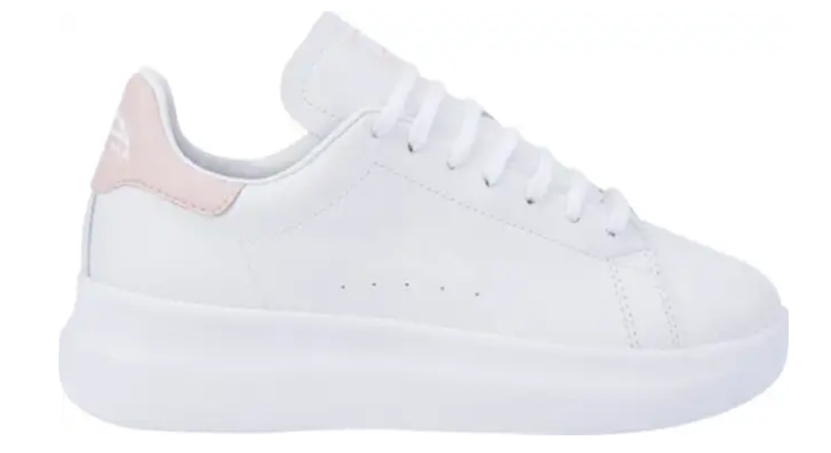 Tenis Para Dama Marca Pirma Blanco Casuales Urbano Choclo
