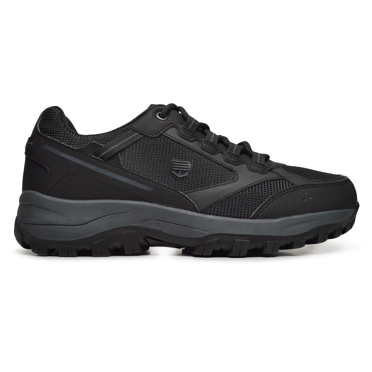 Tenis de Hombre Tipo Hiking Montaña Mod. Expedition Gris Negro