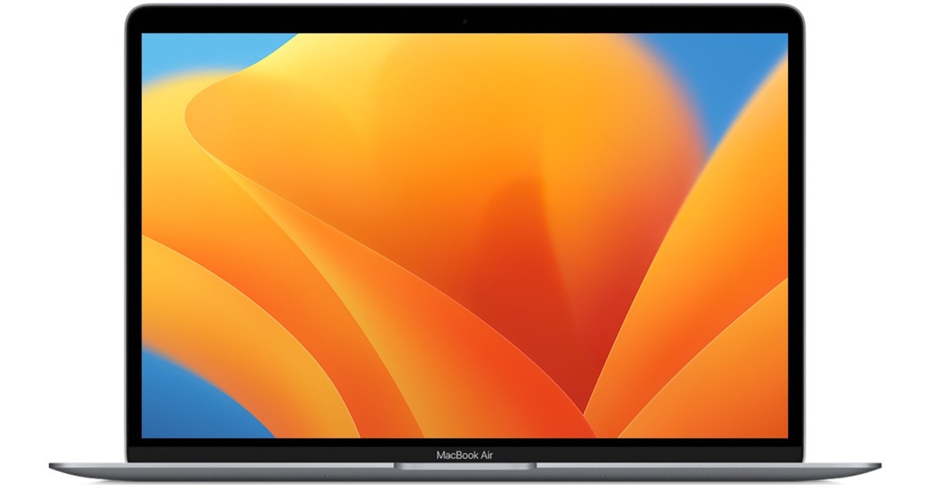 MacBook Air:Chip M1 de Apple con CPU de 8 núcleos 16GB 512SSD