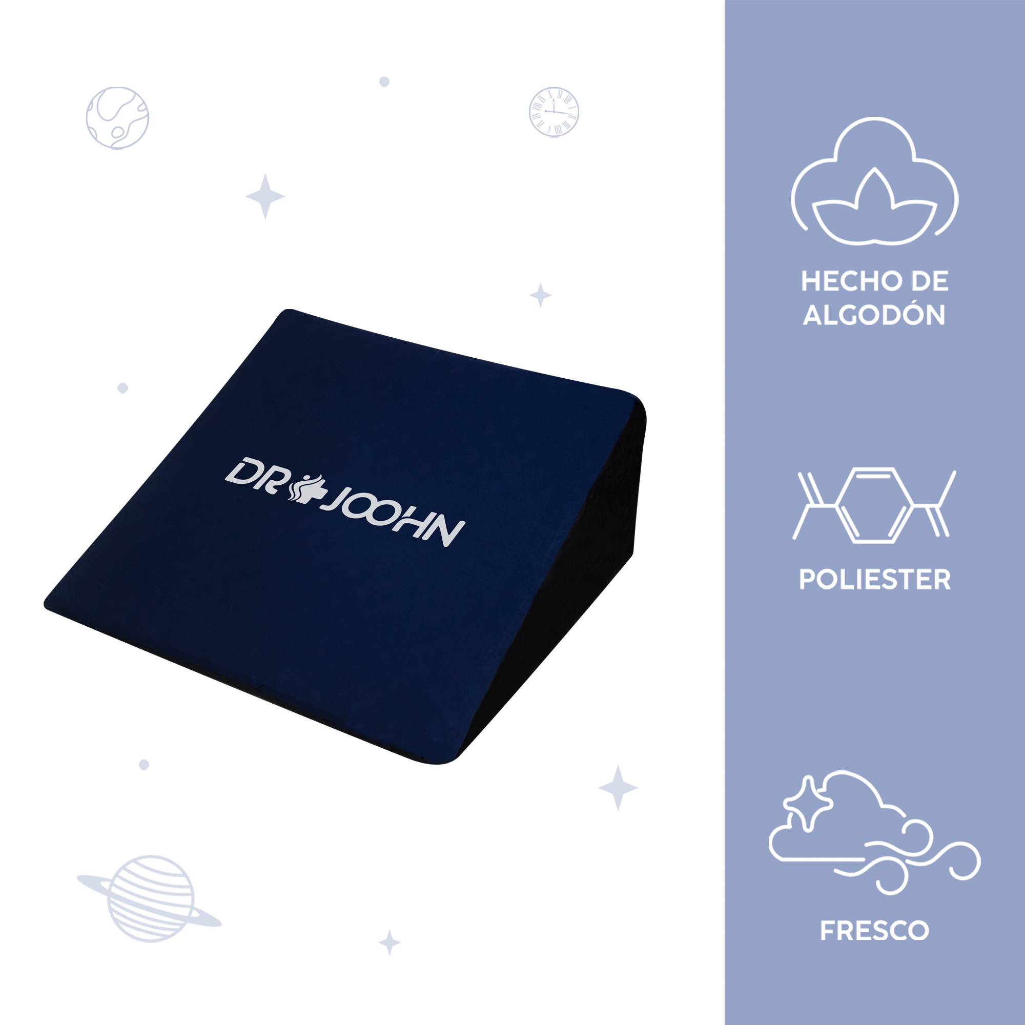 Almohada Cuña Multifuncional Terapéutica de Base Firme