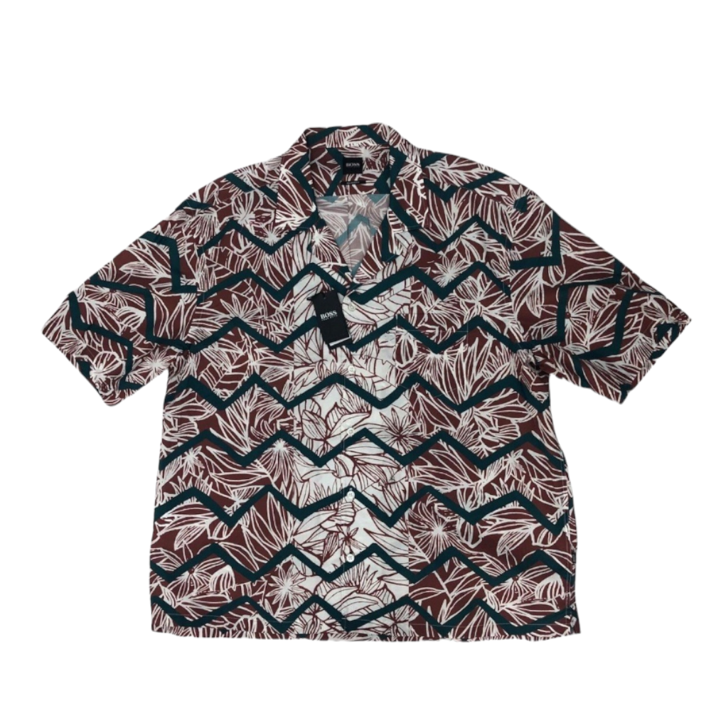 Camisa Hugo Boss Manga Corta Para Caballero